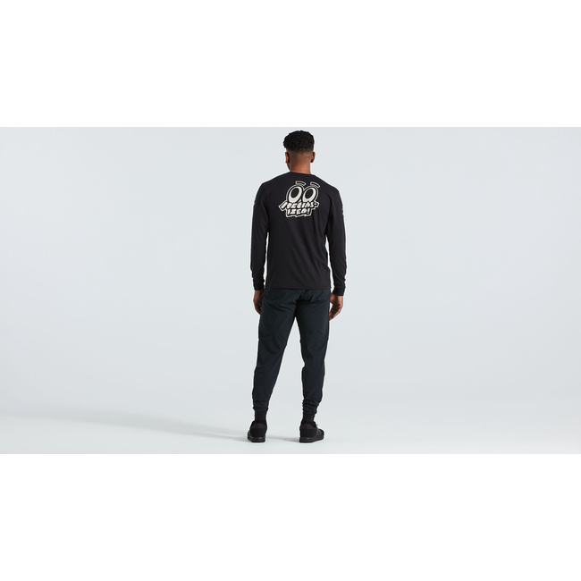 SPECIAL EYES TEE LS BLK L