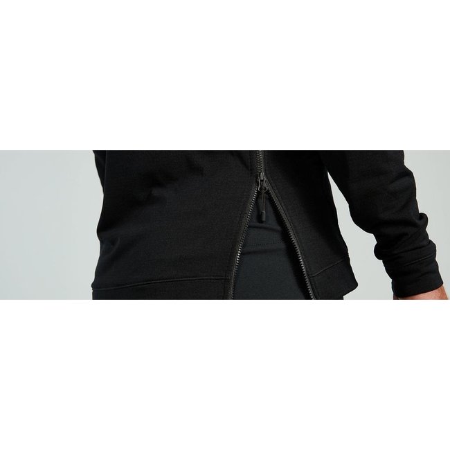 TRAIL-SERIES THERMAL JERSEY LS MEN BLK MEDIUM