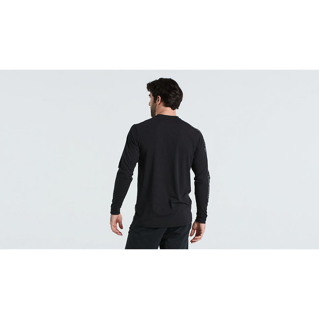 ALTERED TRAIL JERSEY LS MEN SMOKE MEDIUM