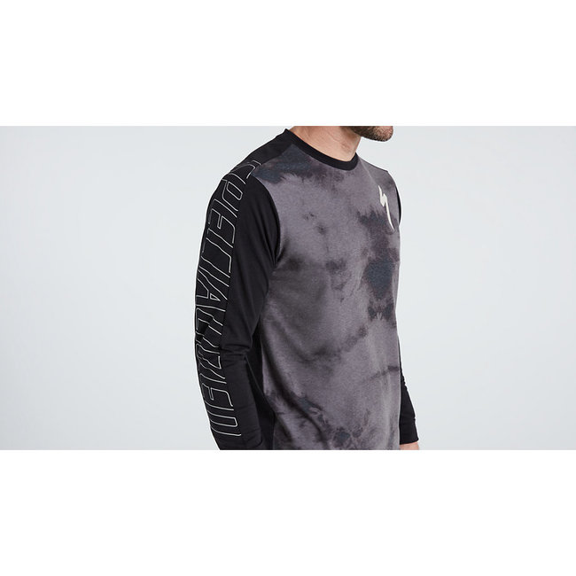 ALTERED TRAIL JERSEY LS MEN SMOKE MEDIUM