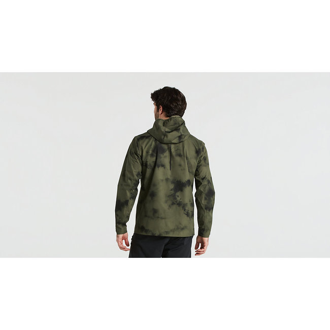 ALTERED TRAIL RAIN JACKET OAK GREEN LARGE