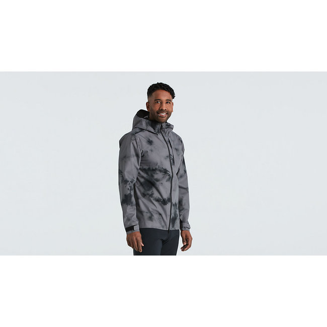ALTERED TRAIL RAIN JACKET SMOKE MEDIUM