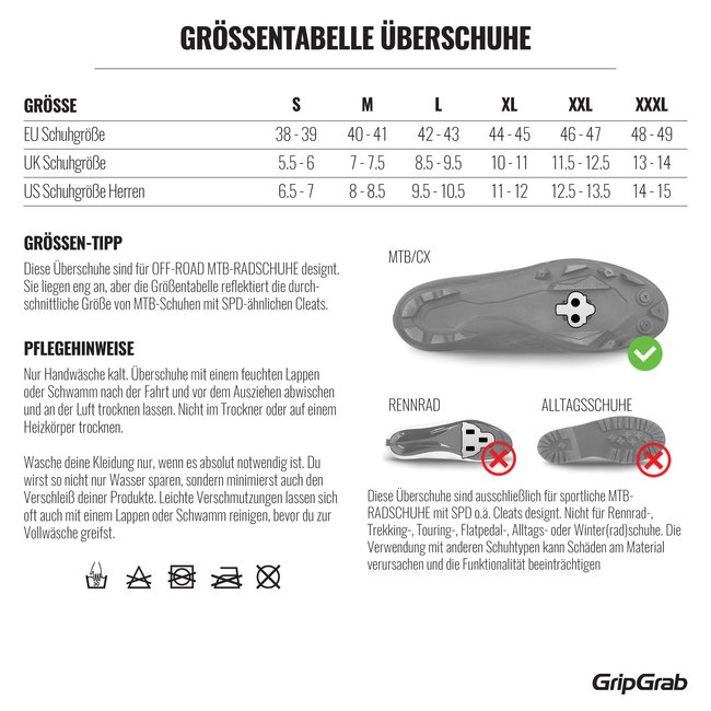 ARCTIC X Wasserdichte Deep Winter MTB Überschuhe L (42-43)