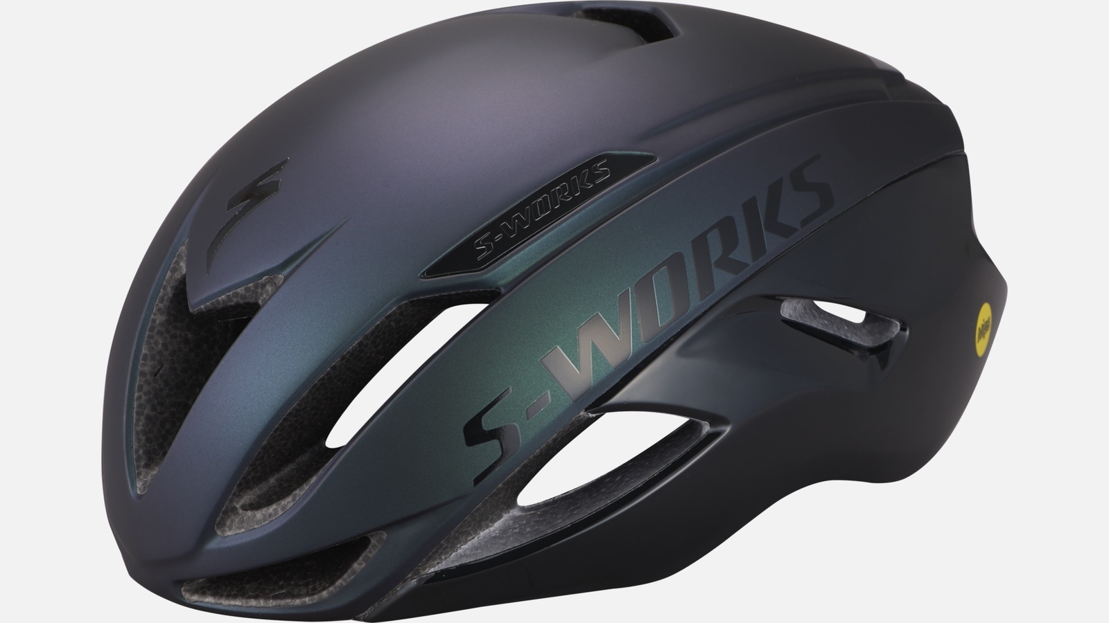 S-WORKS EVADE II HLMT ANGI MIPS CE SATIN CAMELION GLOSS BLACK LARGE S-WORKS EVADE II HLMT ANGI MIPS CE SATIN CAMELION GLOSS BLACK LARGE