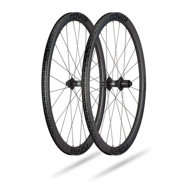 C 38 DISC WHEELSET SATIN CARBON/BLK