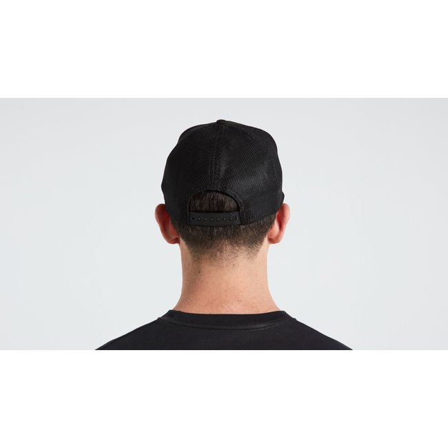 NEW ERA STOKE TRUCKER HAT BLK OSFA