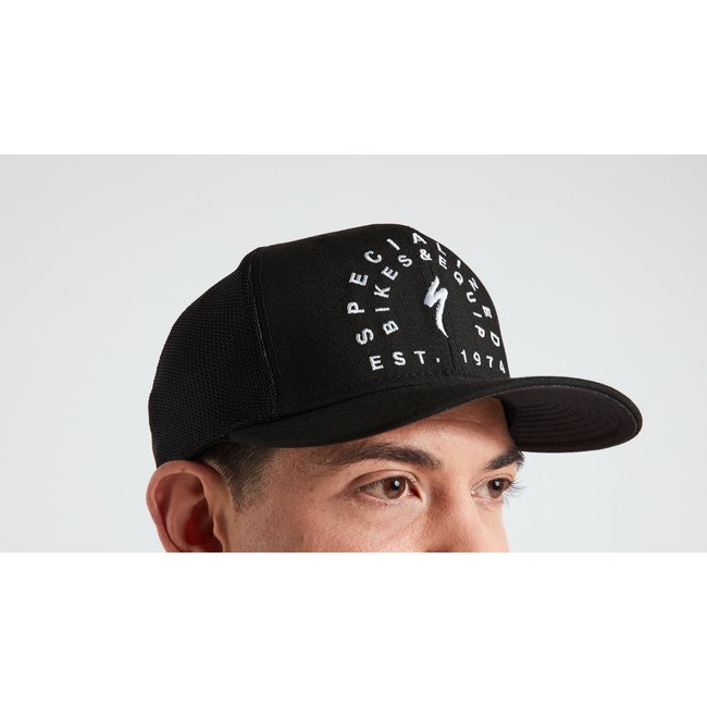 NEW ERA STOKE TRUCKER HAT BLK OSFA