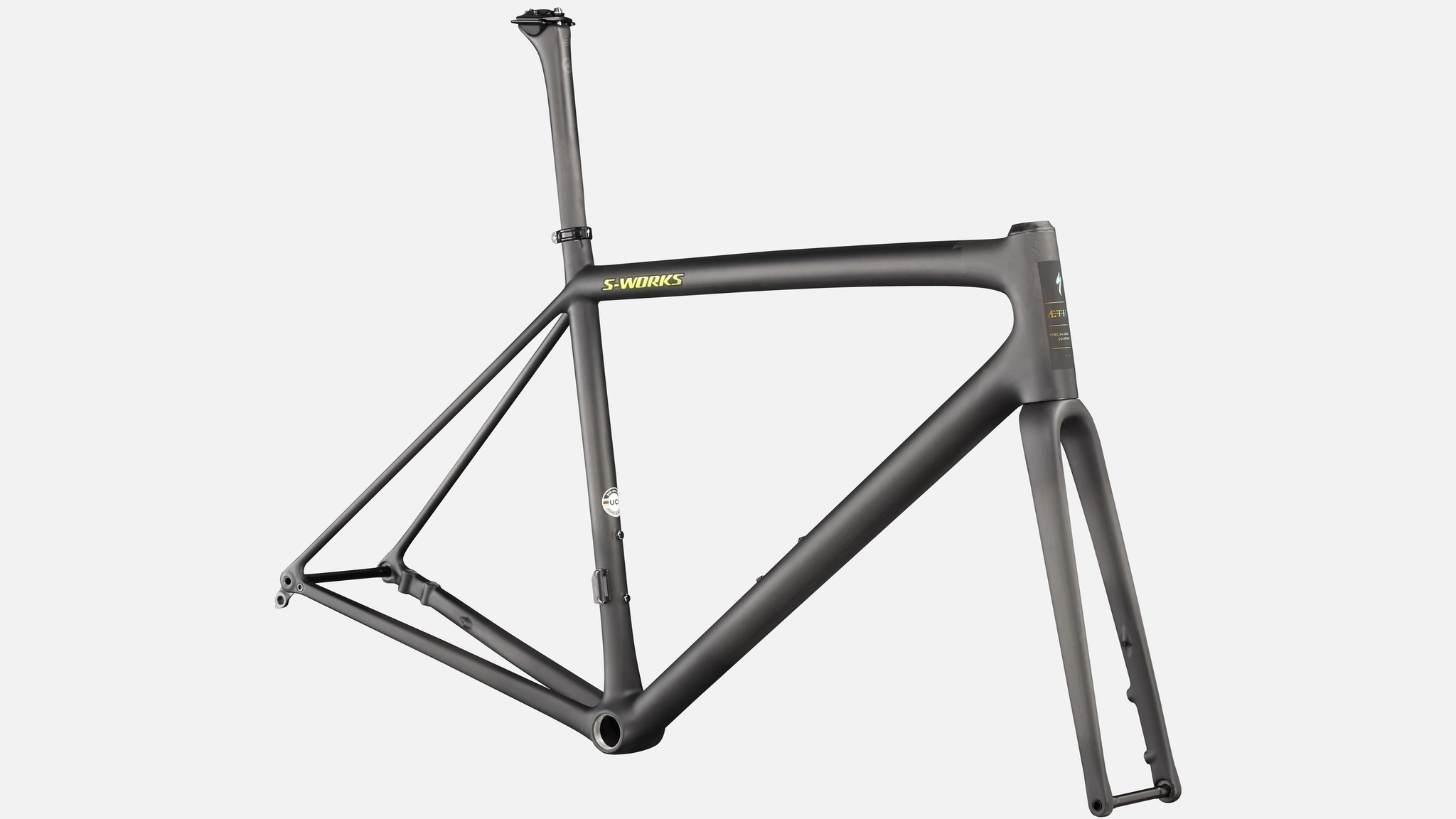 S-WORKS AETHOS FRAMESET CARB/JET FUEL 