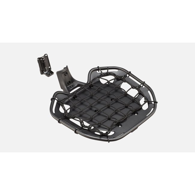 TURBO FRONT RACK W/PLATE BLK
