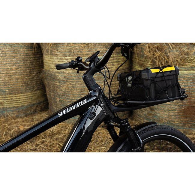 TURBO FRONT RACK W/PLATE BLK