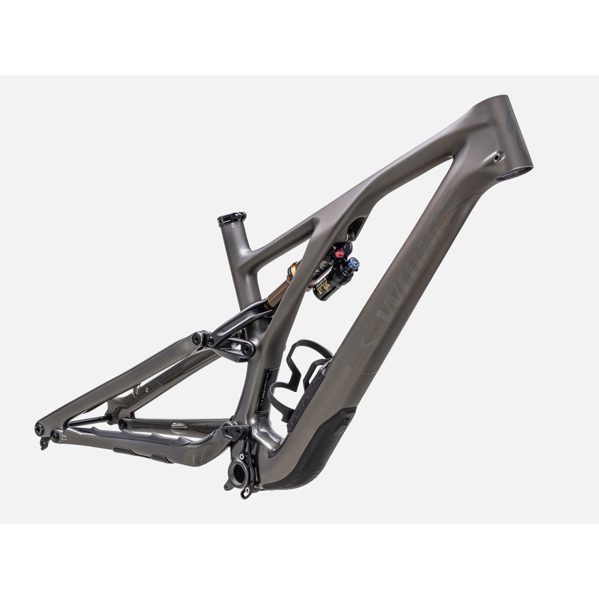SWORKS STUMPJUMPER EVO FRAMESET S2 SATIN / GLOSS BLACK PEARL / BRUSHE bestbike RADSPORT
