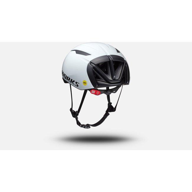 S-WORKS EVADE 3 HELMET WHITE/BLK MEDIUM
