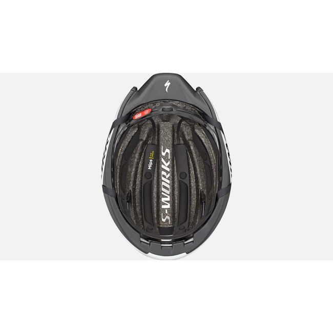 S-WORKS EVADE 3 HELMET WHITE/BLK MEDIUM