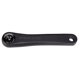 KURBEL RECHTS TURBO, SL 1.1, ROAD/ACTIVE, 175MM, DRIVE-SIDE ARM, ALLOY, PRAXIS