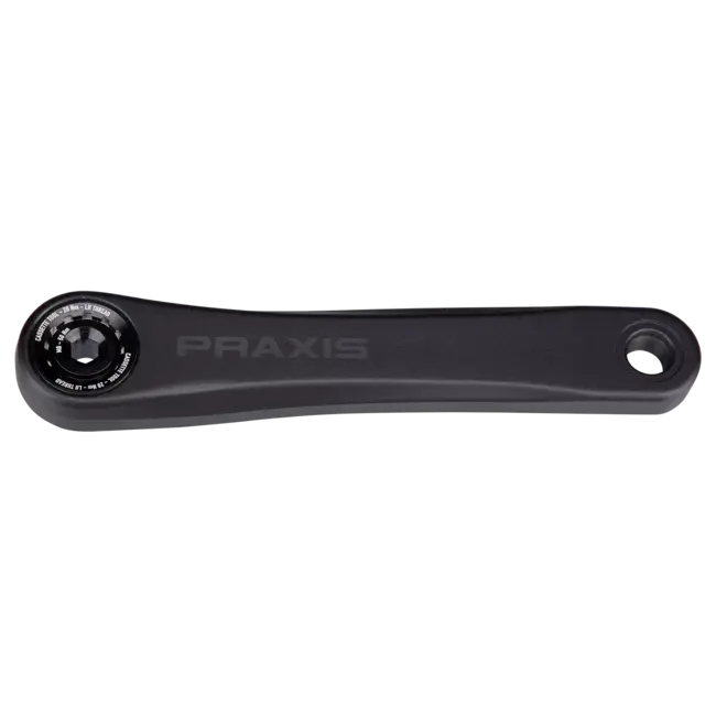 KURBEL RECHTS TURBO, SL 1.1, ROAD/ACTIVE, 175MM, DRIVE-SIDE ARM, ALLOY, PRAXIS