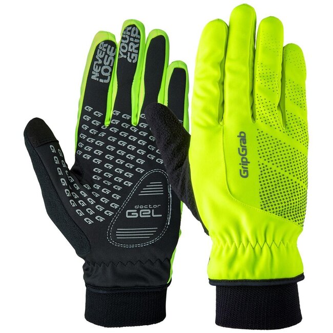 Ride Hi-Vis Windproof Winter Glove Hi-Vis Large