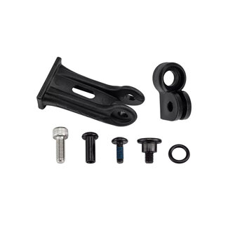LEZYNE, FRONT LICHT HALTERUNG SUNTOUR MOBIE FORKS, PLASTIC, W/ BOLT