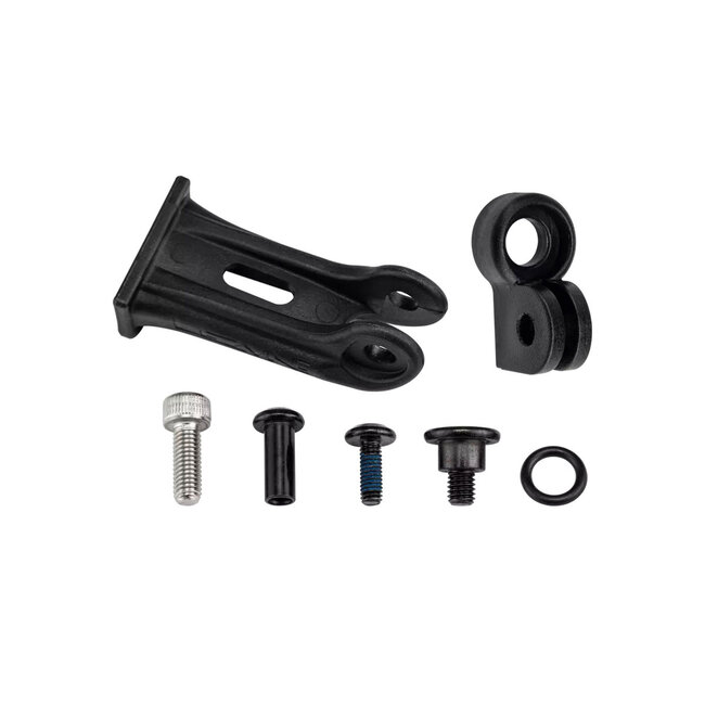 LEZYNE, FRONT LIGHT BRACKET SUNTOUR MOBIE FORKS, PLASTIC, W/ BOLT  