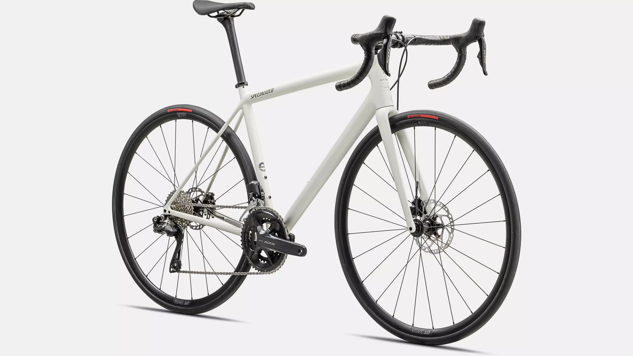 AETHOS COMP SHI 105 DI2 GLOSS DUNE WHITE 54CM - bestbike RADSPORT