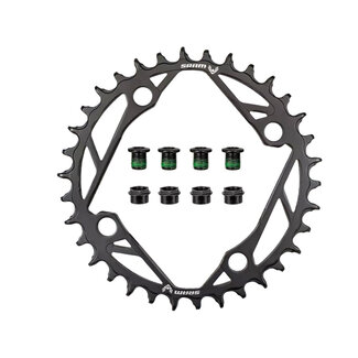 Specialized KETTENBLATT SRAM 34T T-TYPE 12-SPD 4-BOLT  104BCD 1X  STEEL
