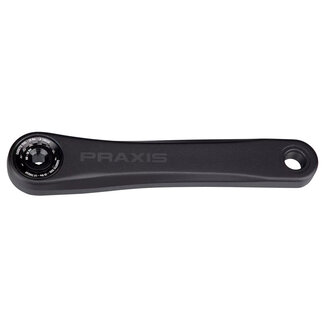 CRANK LEFT TURBO, SL 1.1, ROAD/ACTIVE, 175MM, NON-DRIVE SIDE ARM, ALLOY, PRAXIS