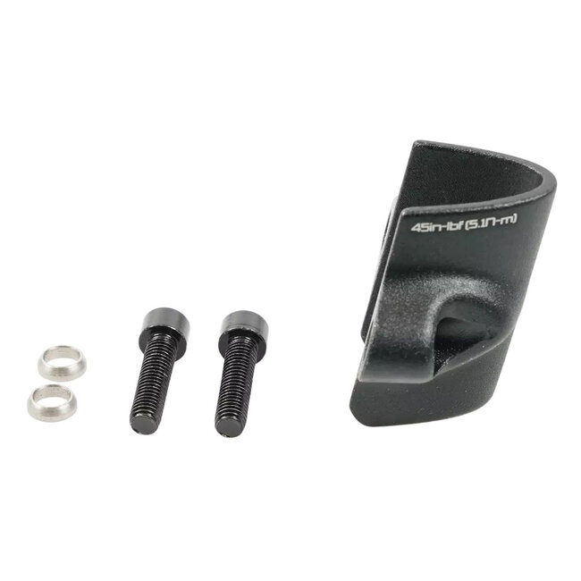 SHIV SEATPOST CLAMP PLATE W/SCREWS, WASHERS