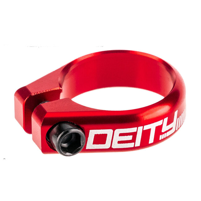 DEITY CIRCUIT 38.6MM SEATPOST CLAMP RED