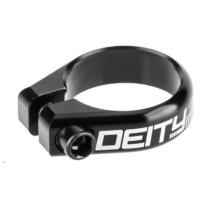 DEITY CIRCUIT 38.6MM SEATPOST CLAMP BLACK