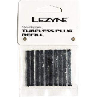 LEZYNE REPLACEMENT RUBBER FOR TUBELESS KIT 10 PIECES BLACK