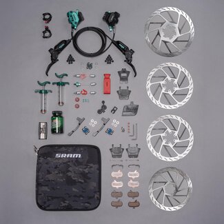 Sram SRAM Maven Ultimate A1 Expert Kit, VR/HR,950/2000mm ,Black Teal