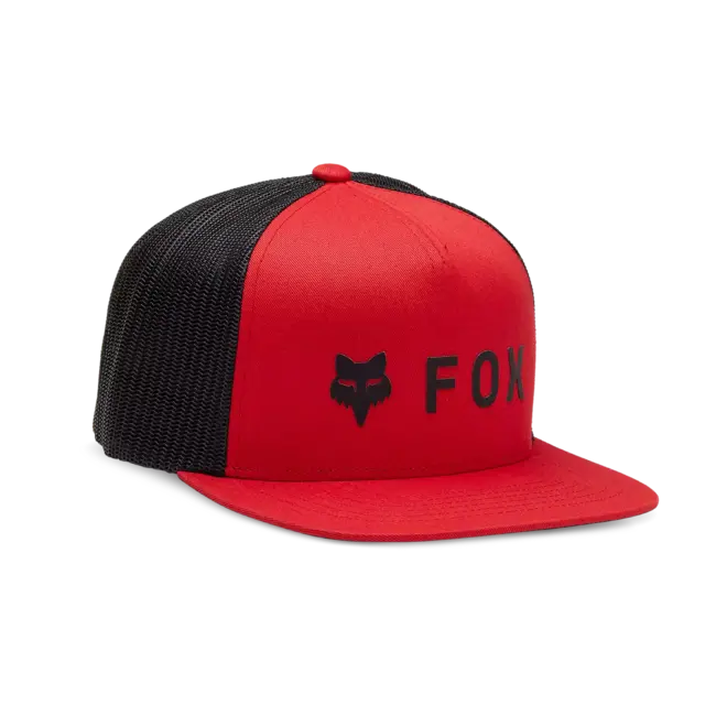ABSOLUTE MESH SNAPBACK FLAME RED