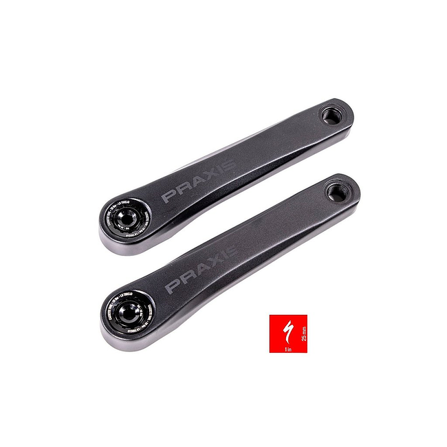 CREO SL / VADO SL KURBEL 1.1,  ROAD/ACTIVE,  165MM,  L+R ARMS