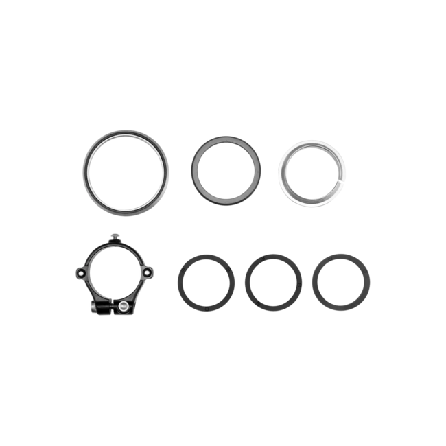 HEADSET INTEGRATED FUTURE SHOCK, 45.8 X 36.8 X6.5MM UPPER BRG, 1.8" LOWER BRG (45X45)