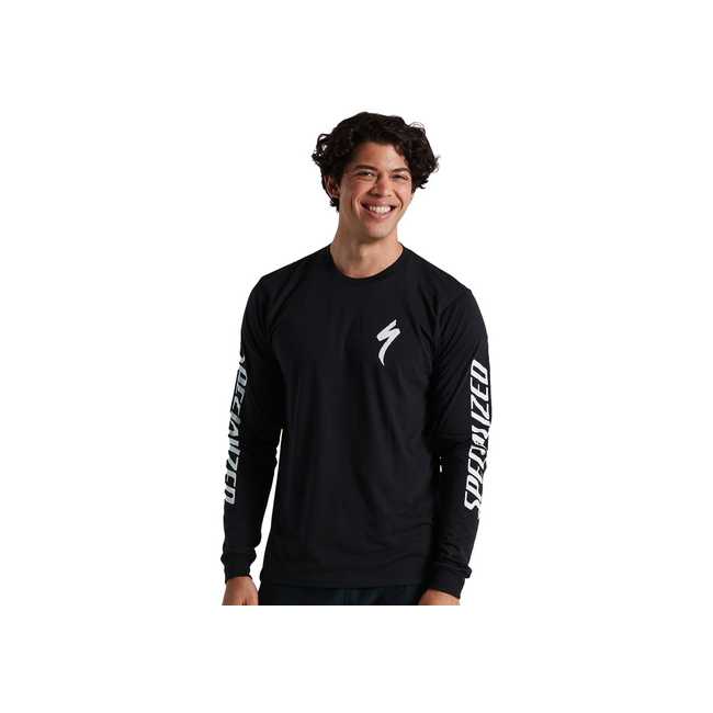 SPECIALIZED TEE LS MEN BLK XXL