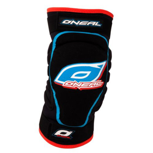 O'NEAL Dirt Knee Guard RL , red/blue, 704-Large-red-blue