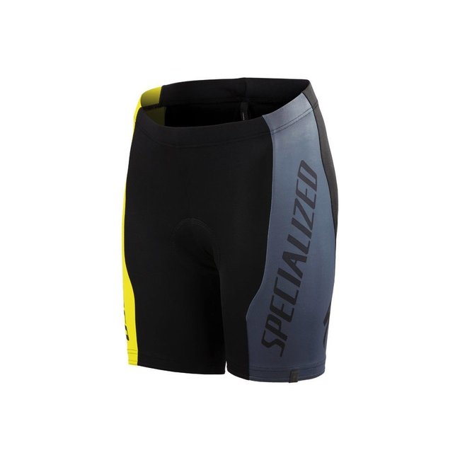 SPECIALIZED KID PRO RACING SHORT BLK/YEL/CARB S 7/8 Jahre