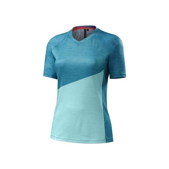 SPECIALIZED ANDORRA COMP JERSEY SMALL TUQUOISE