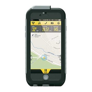 Topeak TOPEAK Weatherproof RideCase für iPhone 6 + Halter, black/gray