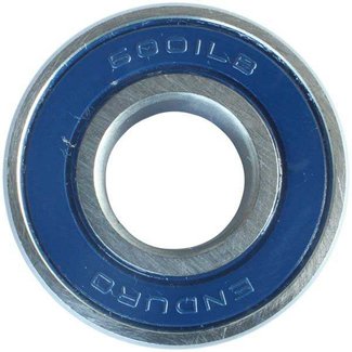 ENDURO BEARINGS 6001 LLB ABEC 3 bearings, 12 x 28 x 8 6001LLB