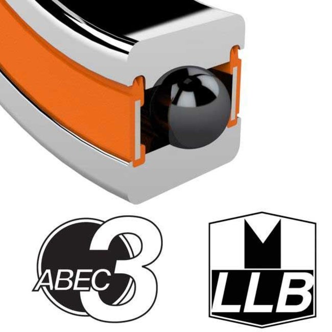 ENDURO BEARINGS 6802 2 RS ABEC 3 bearings, 15 x 24 x 5 6802LLB