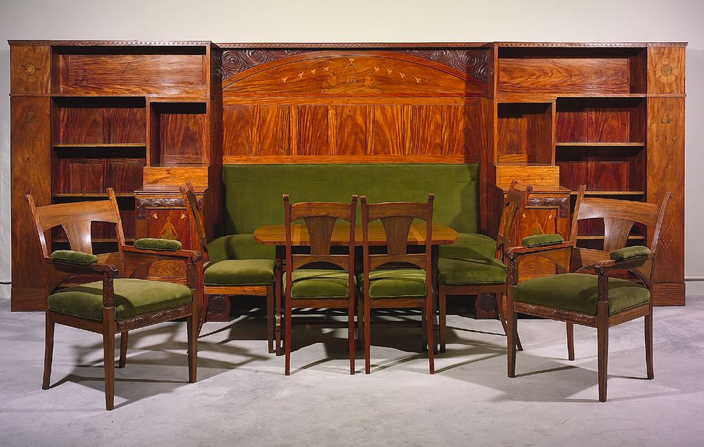 ARTS AND CRAFTS LIBRARY SUITE Manks