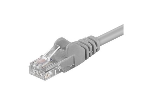 Cat5e 1M Grijs UTP kabel