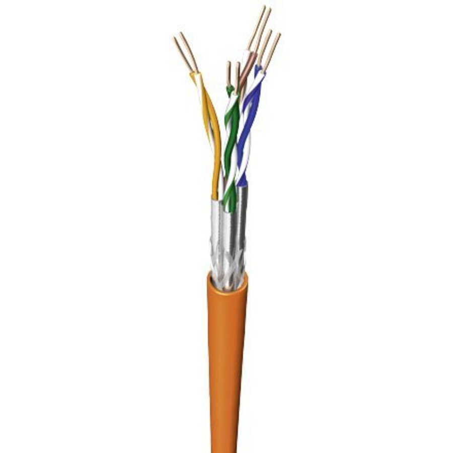 SSTP CAT7 600MHz netwerkkabel soepel 100M koper halogeenvrij