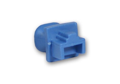 Blindstopjes voor uw ongebruikte RJ45 poorten blauw 10 stuks