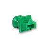 Blindstopjes voor uw ongebruikte RJ45 poorten groen 10 stuks