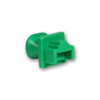 Blindstopjes voor uw ongebruikte RJ45 poorten groen 10 stuks