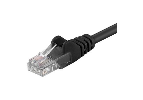 Cat6 10M zwart UTP kabel