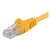 Cat6 15m geel UTP kabel