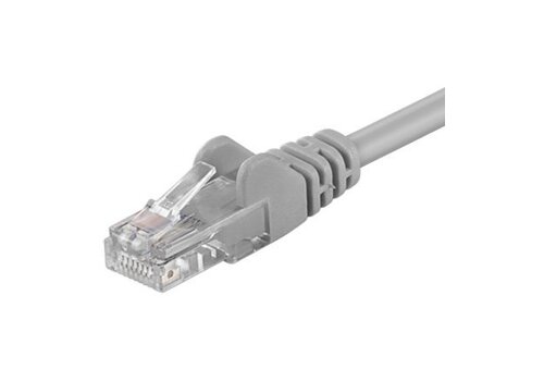 Cat6 20m grijs UTP kabel