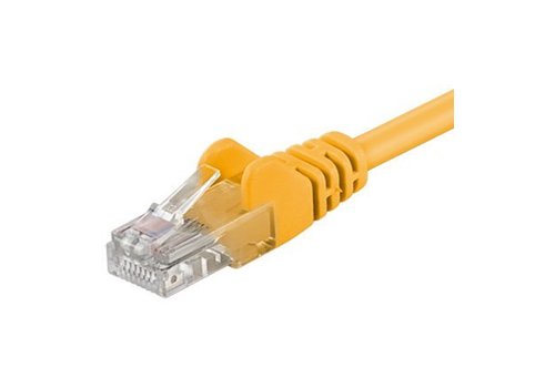 Cat6 3M geel UTP kabel